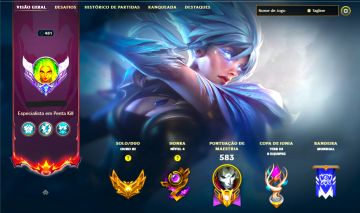 SKIN LENDÁRIA RIVEN EMISSÁRIA + [ CONTA COM 200 SKINS HABILITADAS ] + TROCA NICK