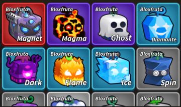 CONTA BLOX FRUIT - ROBLOX - COM A FRUTA MAGNET NO INVENTARIO