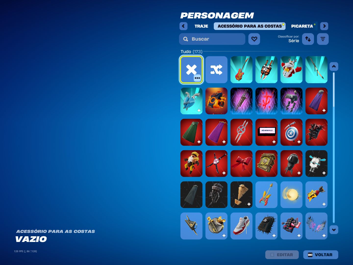 CONTA DE FORTNITE COM 119 SKINS [FA] EPIC GAMES / PSN / XBOX