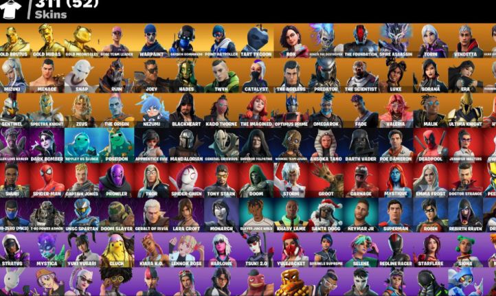 Conta fortnite og
