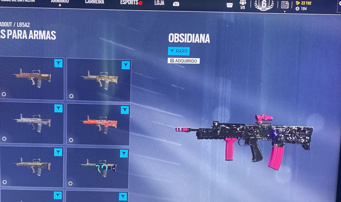 Conta Super RARA de R6