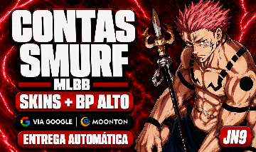 VÁRIAS CONTAS SMURF DE MOBILE LEGENDS | Skins +BP Alto +Full Acesso Via Google