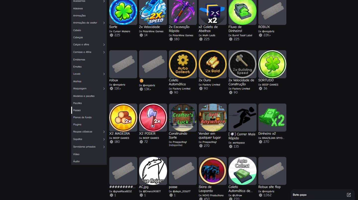 CONTA ROBLOX +40K ROBUX GASTOS - 4K REAIS GASTOS