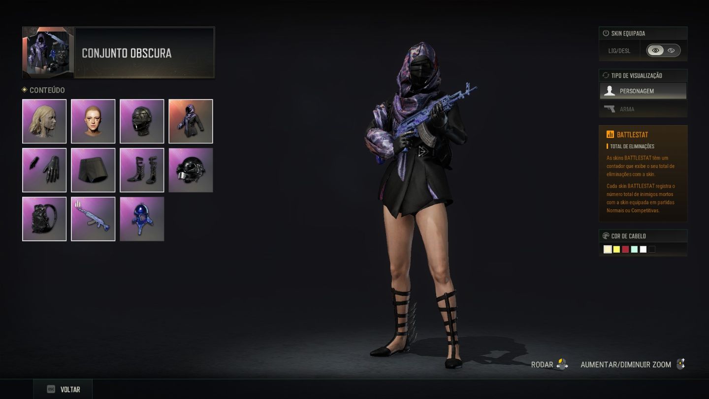 Conta de PUBG Plus STEAM - LVL 500 - 3.420 horas - 6 Armas Pregressivas + croma