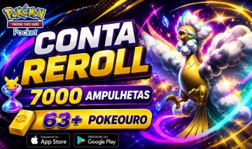 Contas de Reroll Pokémon TCG Pocket +7000 Ampulhetas