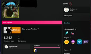 PRIME CS2 + JOGOS PAGOS