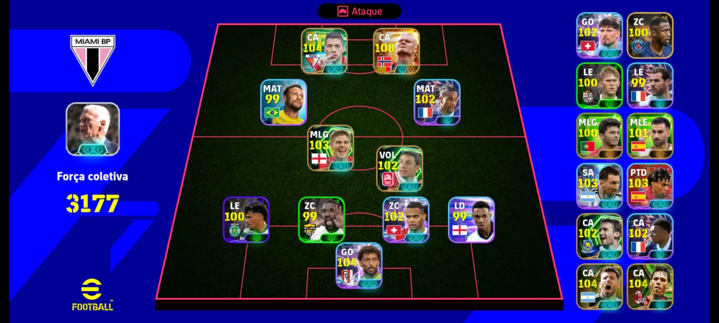 Conta efootball