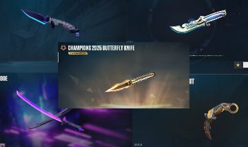 CONTA FULL ACESSO FACA CHAMPIONS, FACAS E SKINS LIMITADAS!