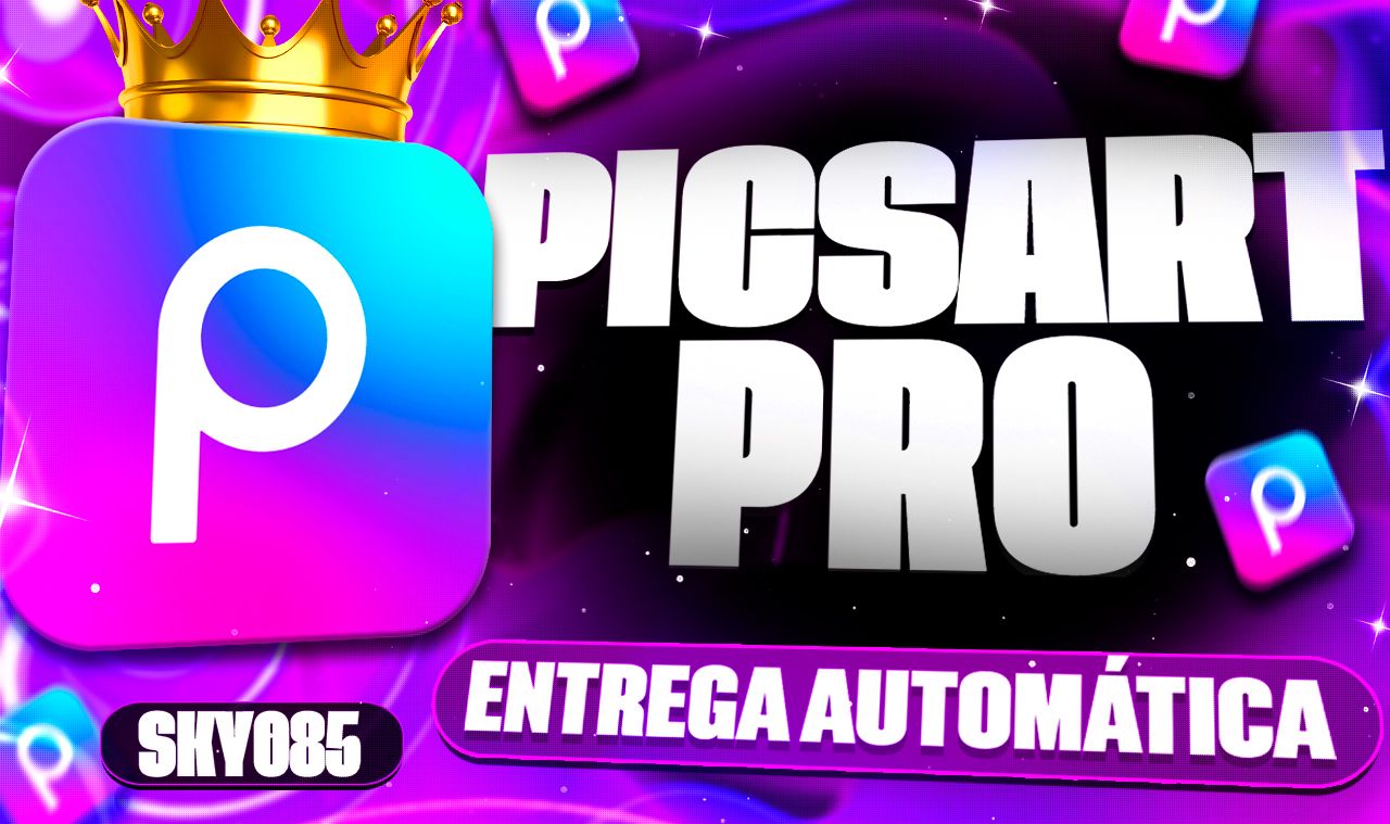 PICSART PRO | PICSART PLUS | 30 DIAS DE ACESSO + BRINDE (ENTREGA AUTOMÁTICA)