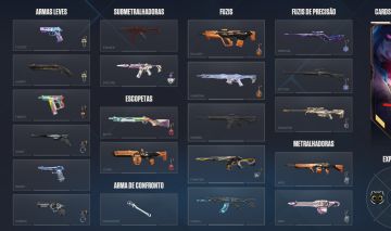 CONTA NIVEL 252 COM VÁRIAS SKINS (FULL ACESSO)