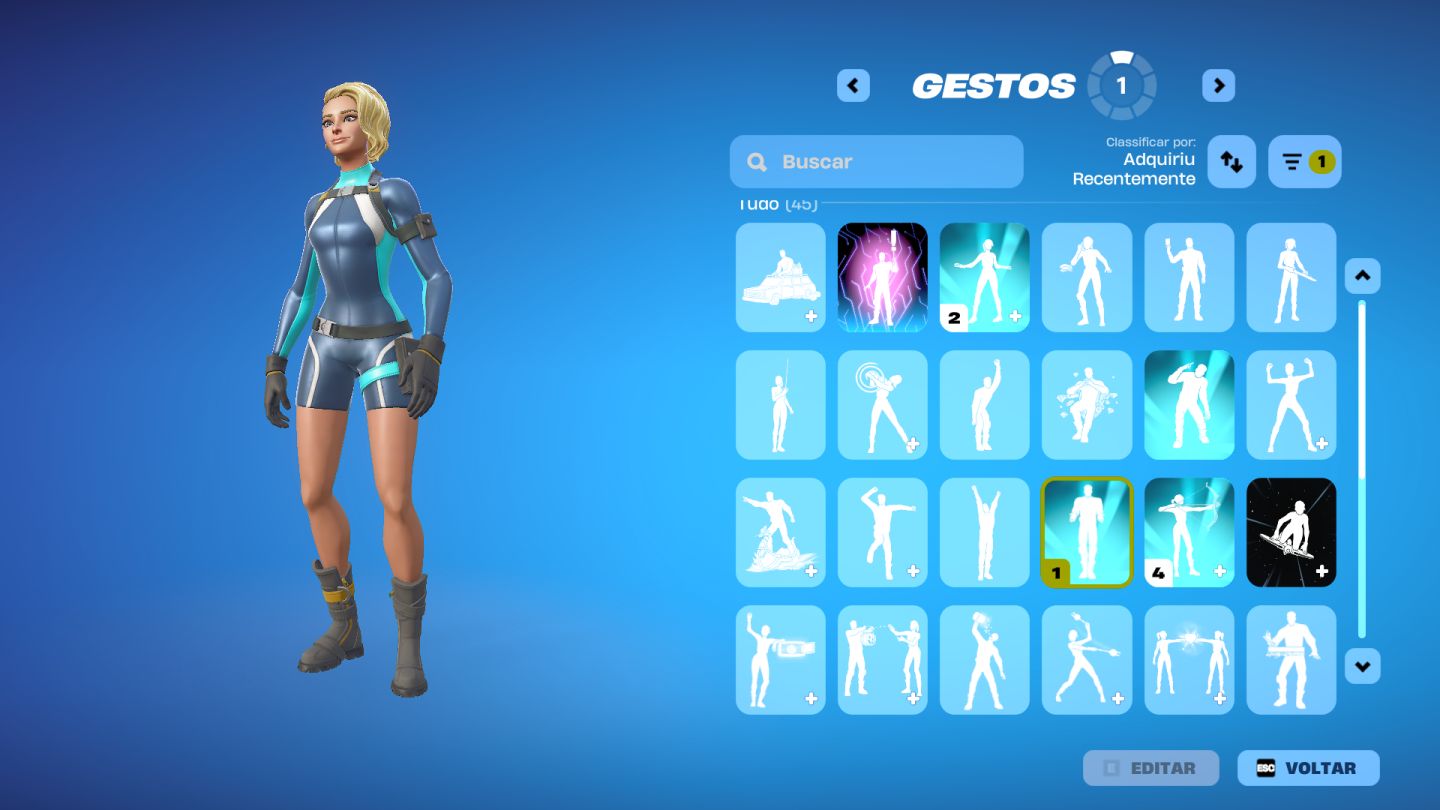Conta Fortnite - 62 Skins | Pode Alterar E-mail e Senha, Conta negociável