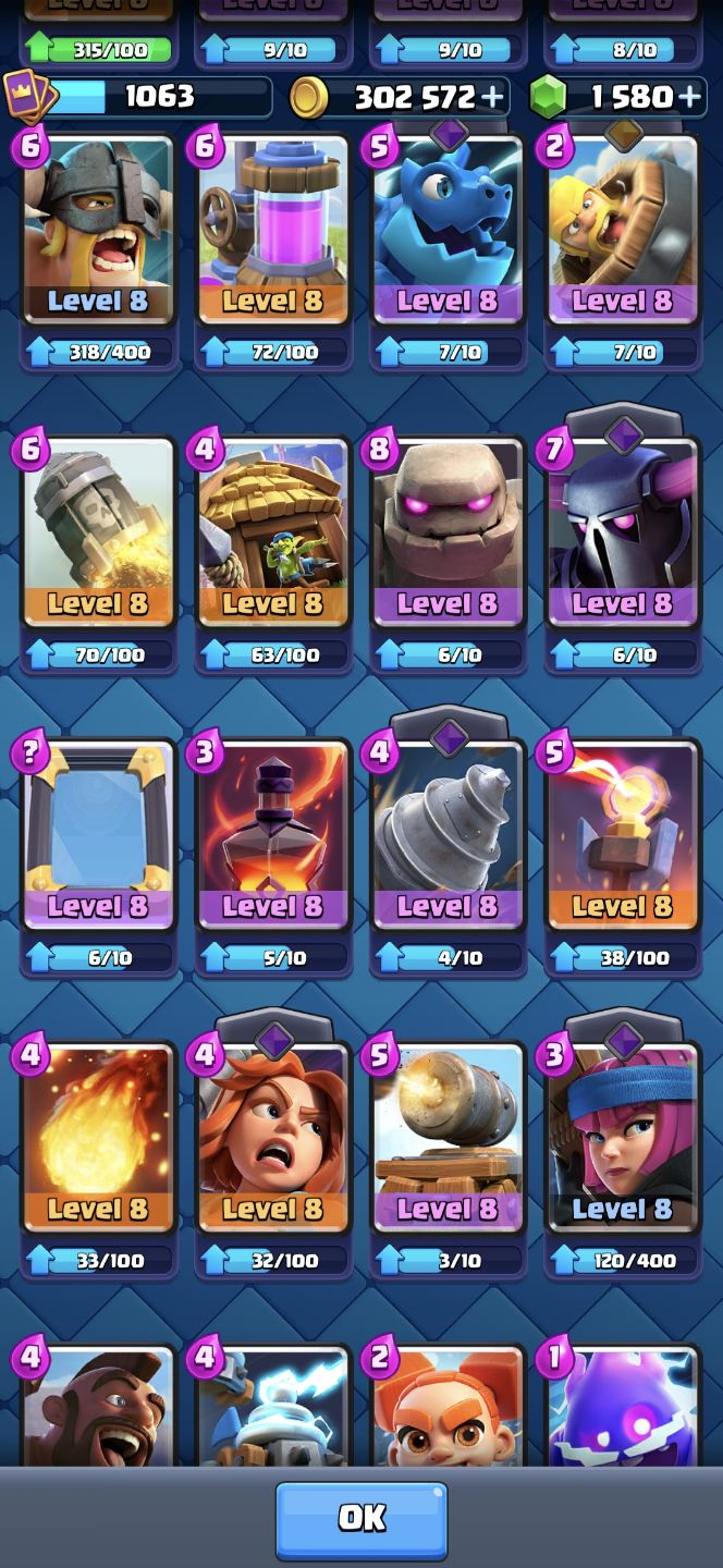 Conta de CLASH ROYALE | 10000 TROFEUS - 1 PASSE