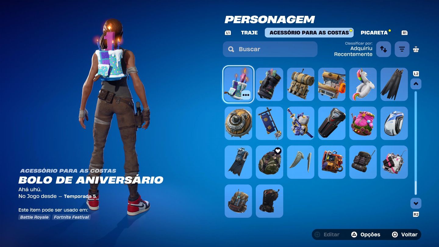Conta do passe de batalha temporada 2 a 10 e skin Lara croft