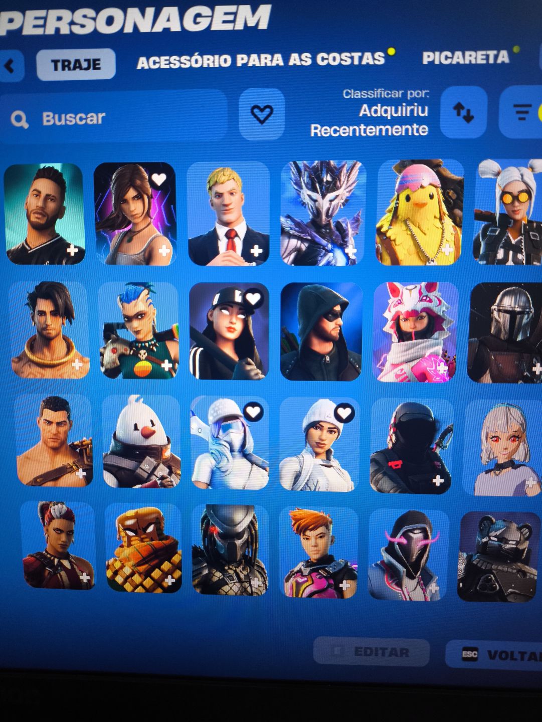 Conta de fortnite tryhard super barata com Lara Croft!
