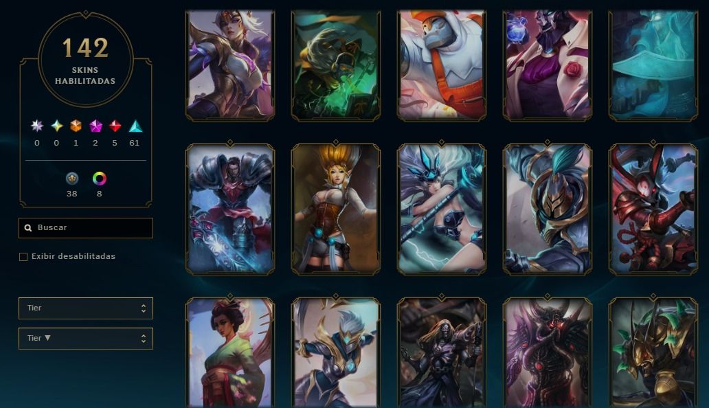 CONTA LOL DE 2015 ESMERALDA