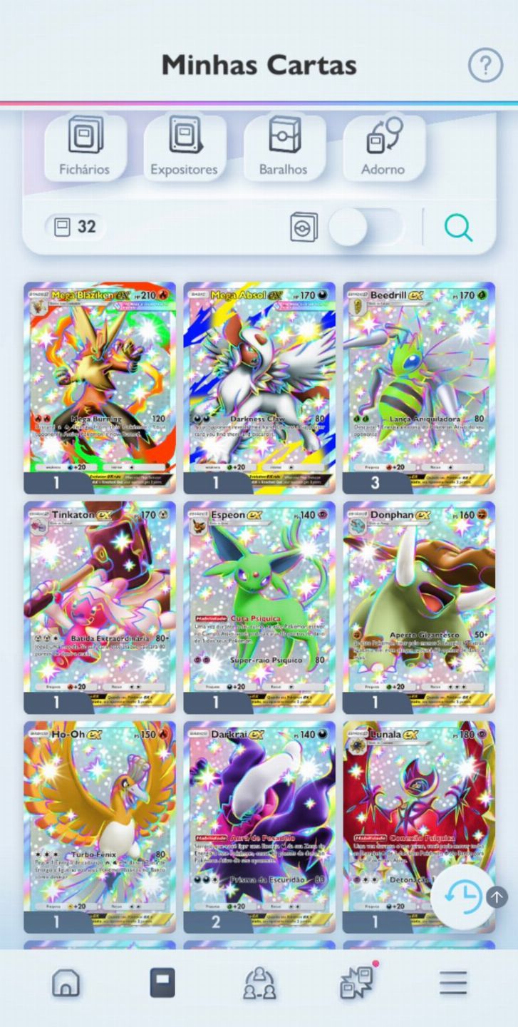 Conta TCG Pocket, +15k de cartas e diversas cartas meta (Ler a descrição)