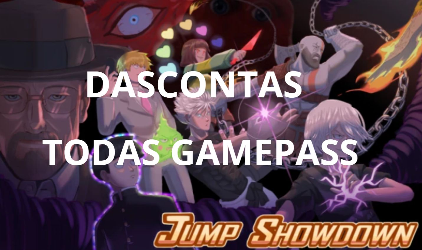 JUMP SHOWDOWN / SHOWDOWN DE PULO/ TODAS AS GAMEPASS/ ENTREGA RAPIDA
