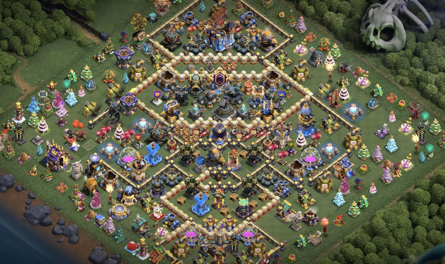 Conta Clash of Clans (CV 18 + Base Const. Full) Clash Royale (11k Trof + Lvl 15)