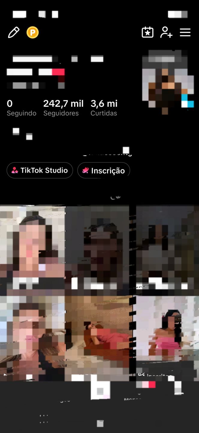 CONTA TIKTOK +240K SEGUIDORES REAIS LIVE, SHOP, INSCRIÇÕES E MONETIZAÇÃO