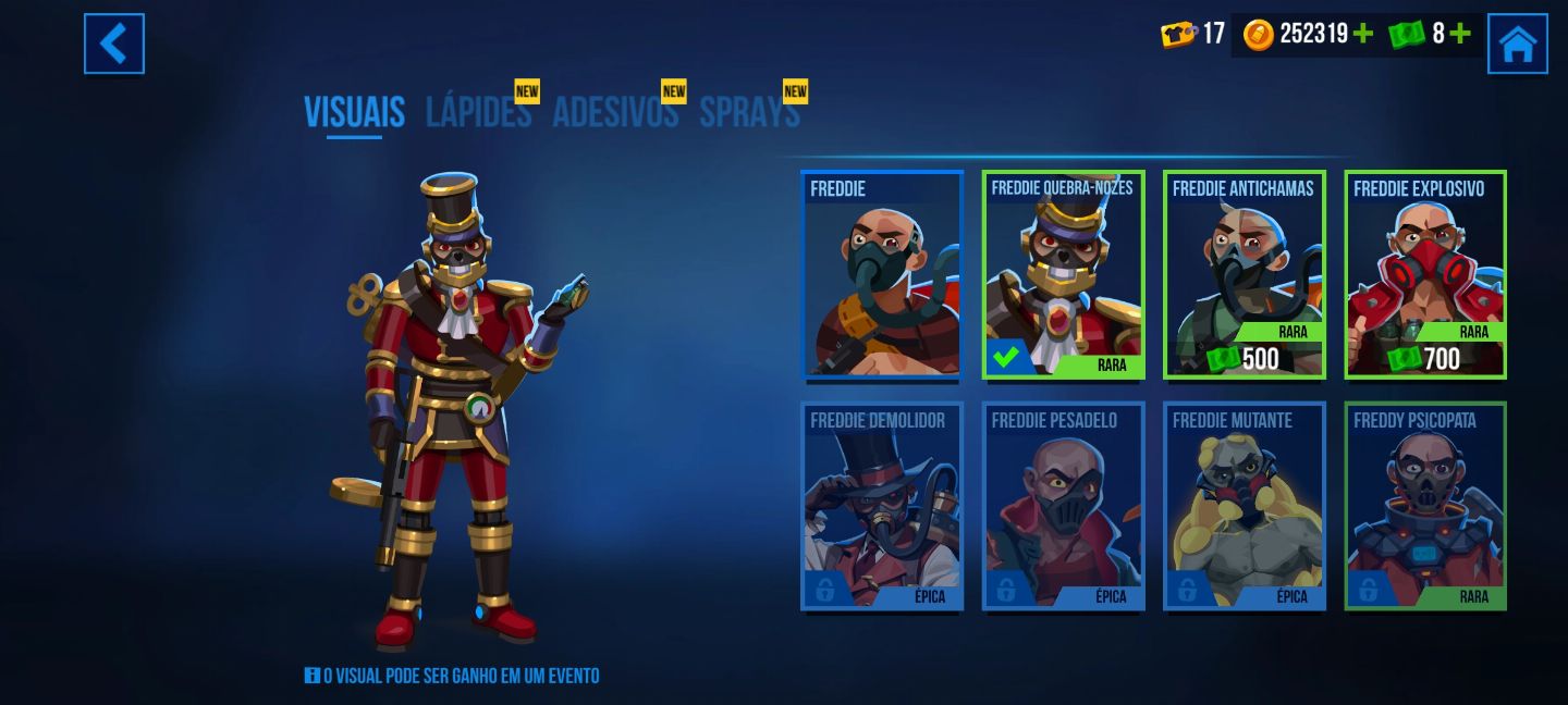 Conta de bullet echo upada com vários heróis celestial vários heróis no