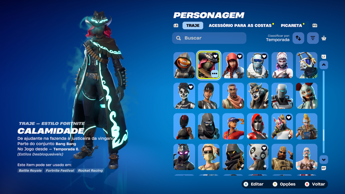 Conta Fortnite COM+ 1.000 ITENS S3 +IKONIK +GLOW +1.400 vbuks