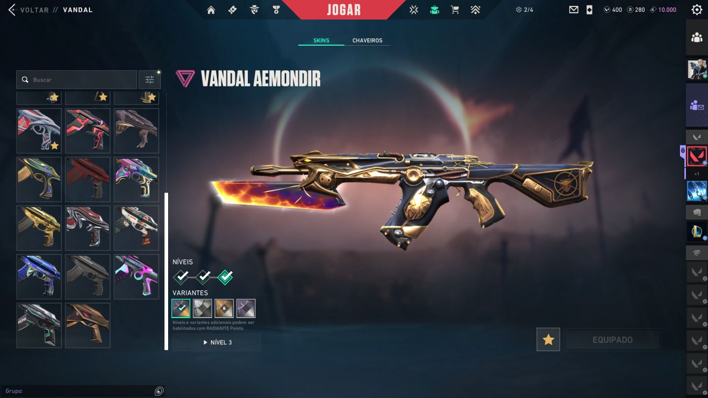 Conta valorant diamante, max elo ascendente.