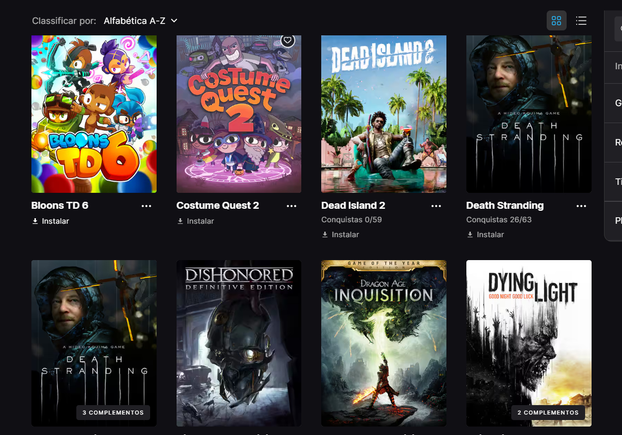 Conta Epic Games 20+ jogos