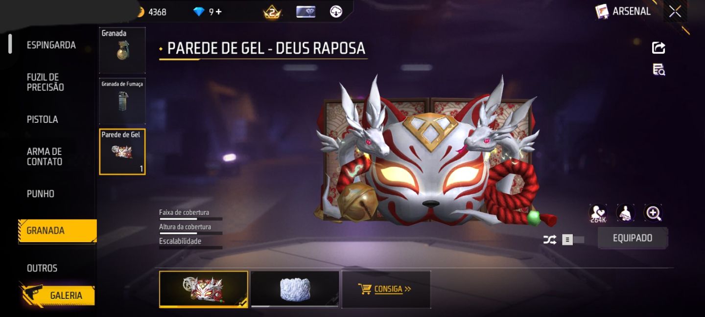 CONTA FF NÍVEL 30 + SUPER PIXEL + 3 SKINS DO NARUTO + 1 ARMA EVOLUTIVA
