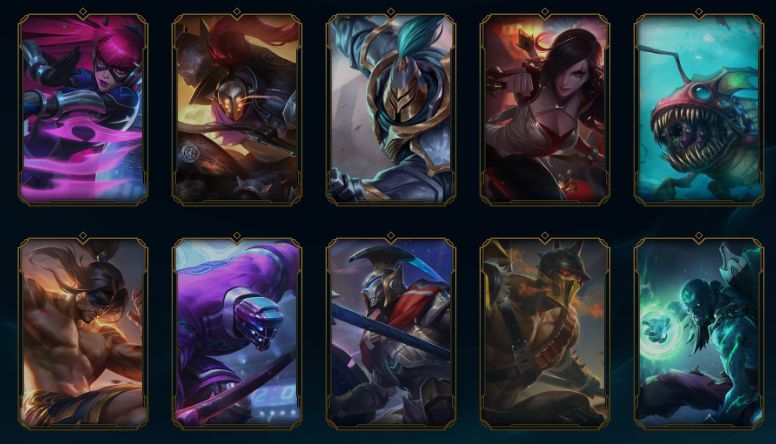 MINHA CONTA PARA TER UMA AJUDA!! tenho a skin dj sona e croma mitico do zed