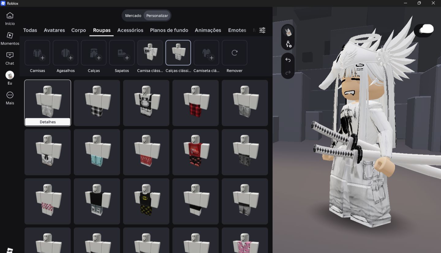 CONTA ROBLOX + BLOX FRUITS À VENDA
