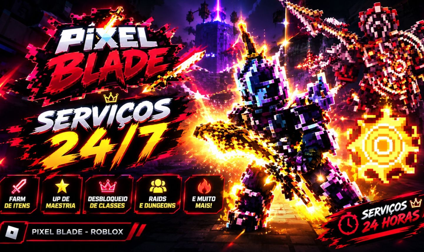 [Clt] Pixel Blade - Chronos [Serviços / Promo]