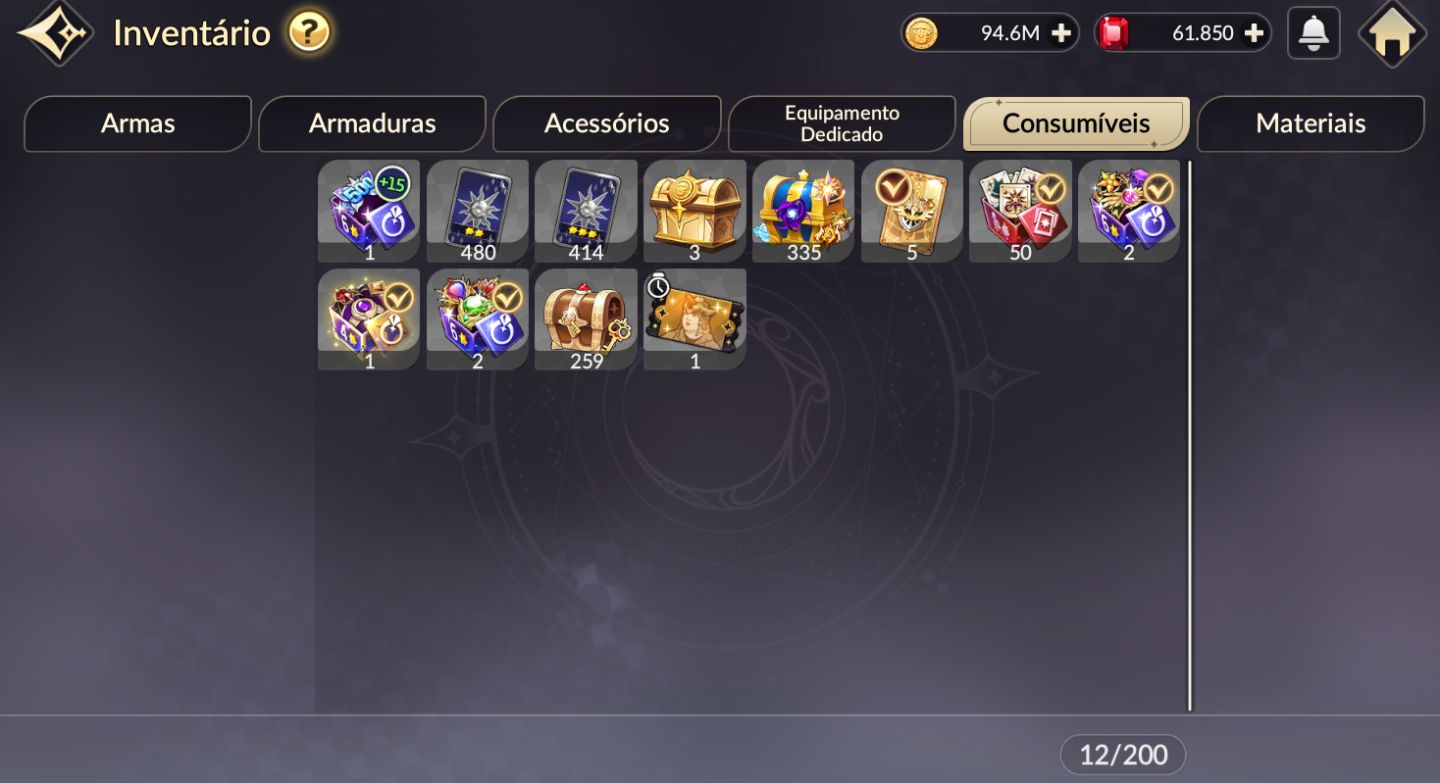 Conta Seven Knight REBIRTH 60.000 Rubis | Server NA + Collab T6