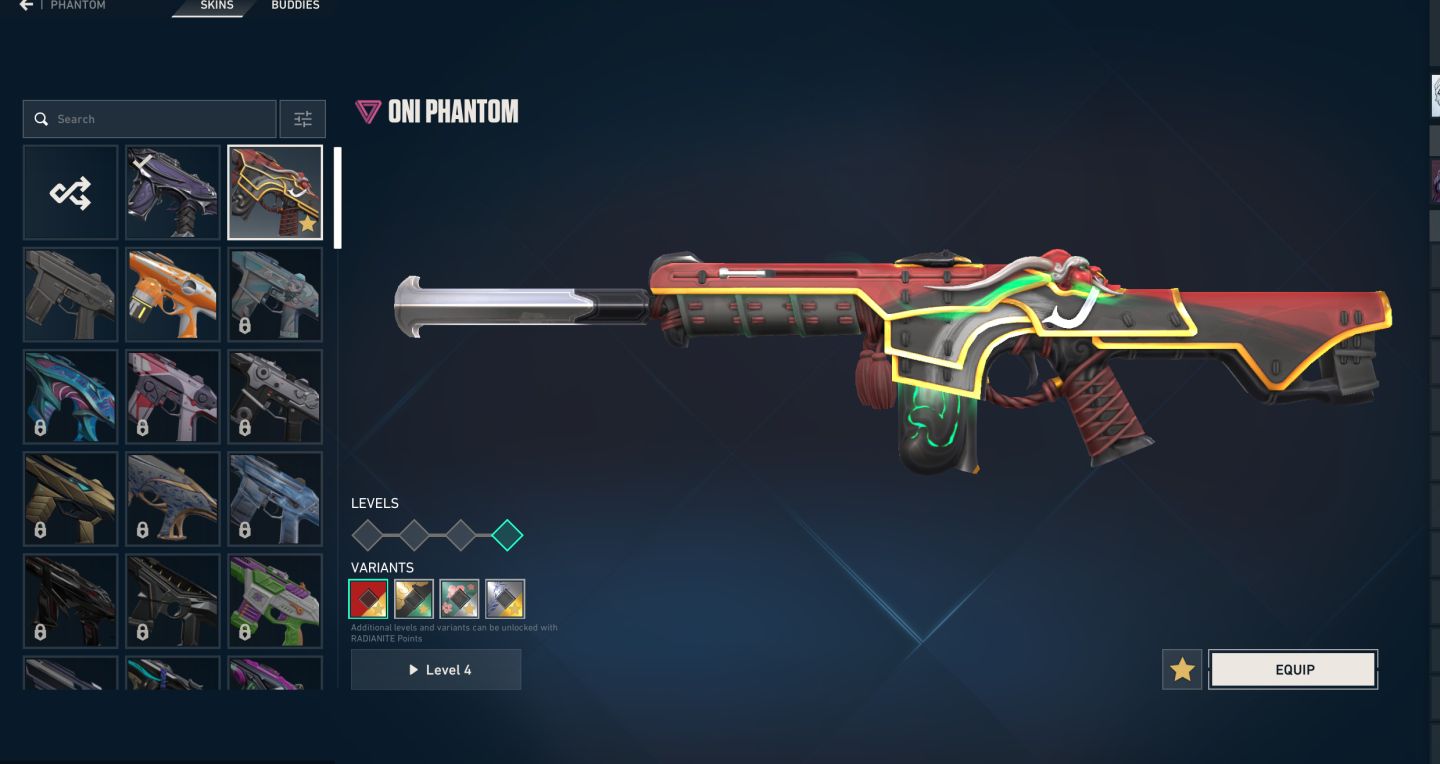CONTA VALORANT | SKINS PREMIUM | REAVER, ONI, ORIGIN, ARAXYS