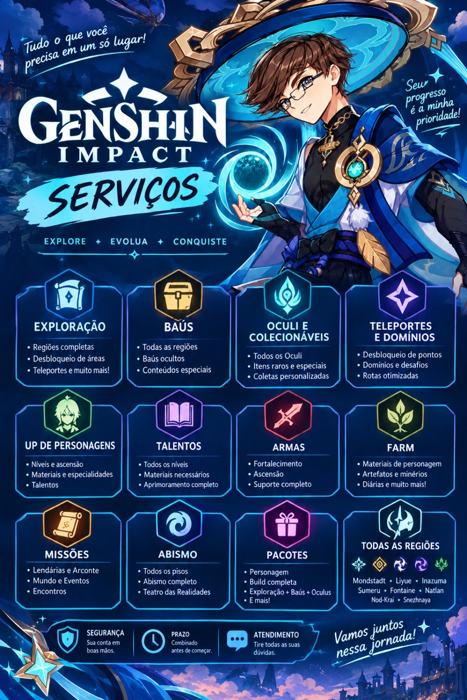 Serviços de Genshin