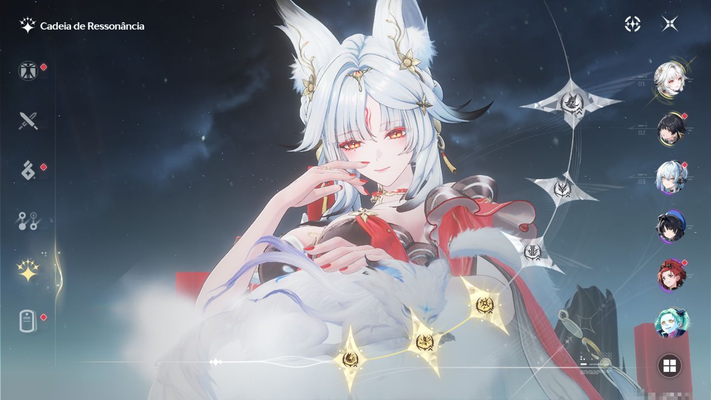 Wuthering waves: Hsin S3 + arma assinatura, Rebecca e 35 mil astristes