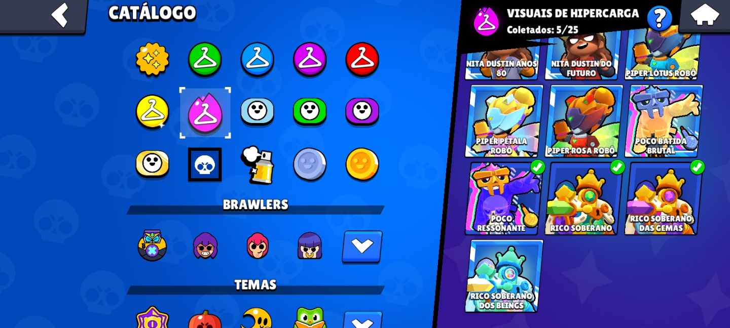 Conta de Brawl 50K de troféus, (PRA SAIR HOJE!!!))