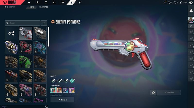 CONTA COMPLETA SKIN DE FACA NOCTURNUM PHANTOM CHAMPIONS 2026 NIVEL 25 BRONZE 2