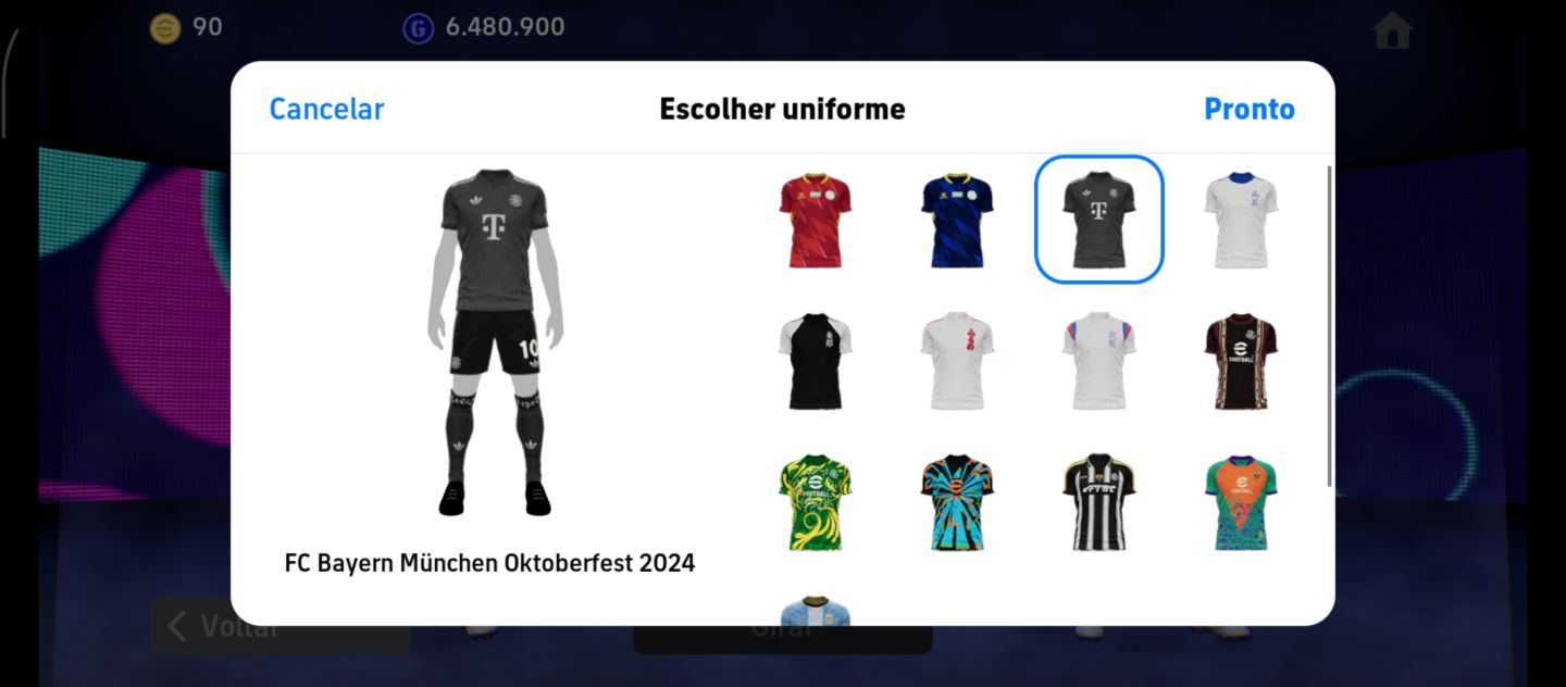 CONTA EFOOTBALL COM 3257 DE FORÇA COLETIVA FULL ATAQUE