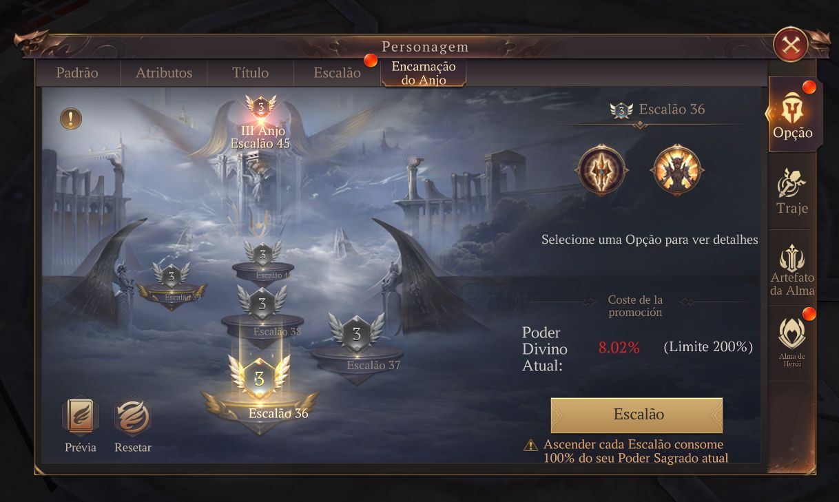 Conta MU: Dark Epoch | VIP 11 | Elfo INI 991M CP | Servidor URUK 21