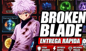 BROKEN BLADE [ESPADA QUEBRADA]+ WYVERN + BRINDES | ENTREGA RÁPIDA E 100% SEGURA