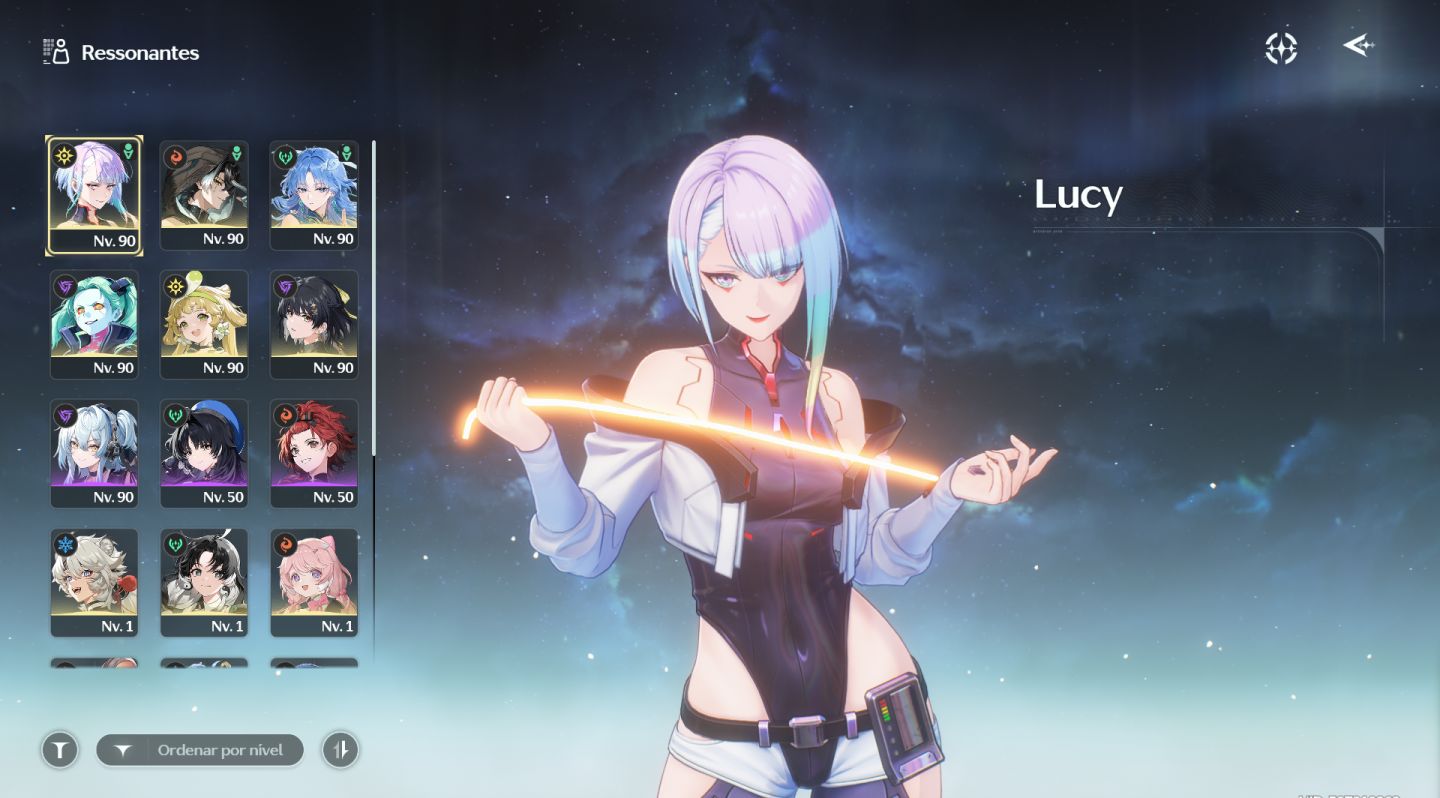 Lucy s6 e Rebecca s3, mais outros personagens 5 estrelas