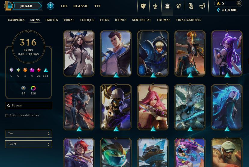CONTA LOL 300 SKINS + CONTA VALORANT COM VANDAL WUKONG FULL ACESSO ENVIO RAPIDO