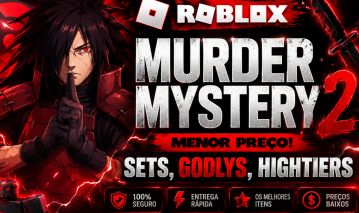 [SUPER OFERTA + BRINDE] GODLYS | SETS | CHROMAS | RAROS | MURDER MYSTERY 2 (MM2)