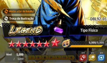 VEGITO LEGEND E GOKU E VEGETA 14 ESTRELAS