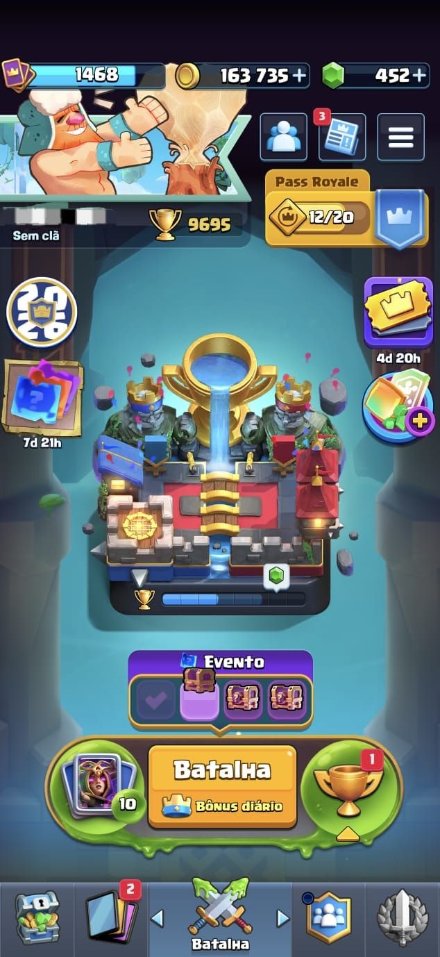 CONTA DE CLASH NA PROMOÇÃO!