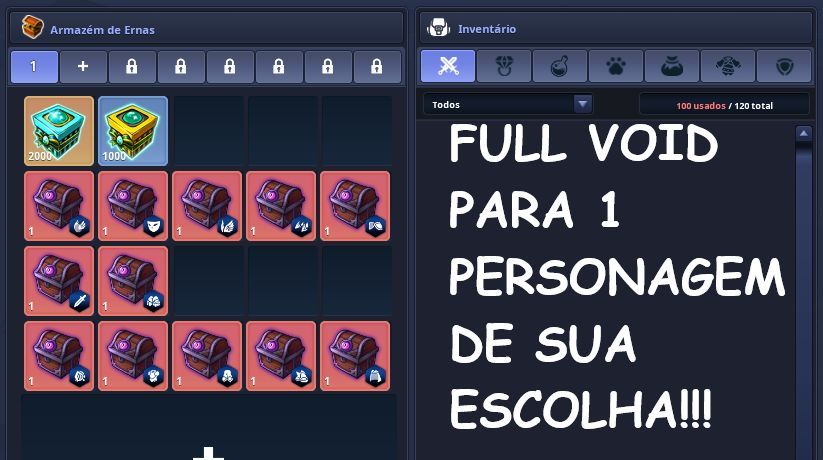 CONTAS GRAND CHASE MID/LATE GAME