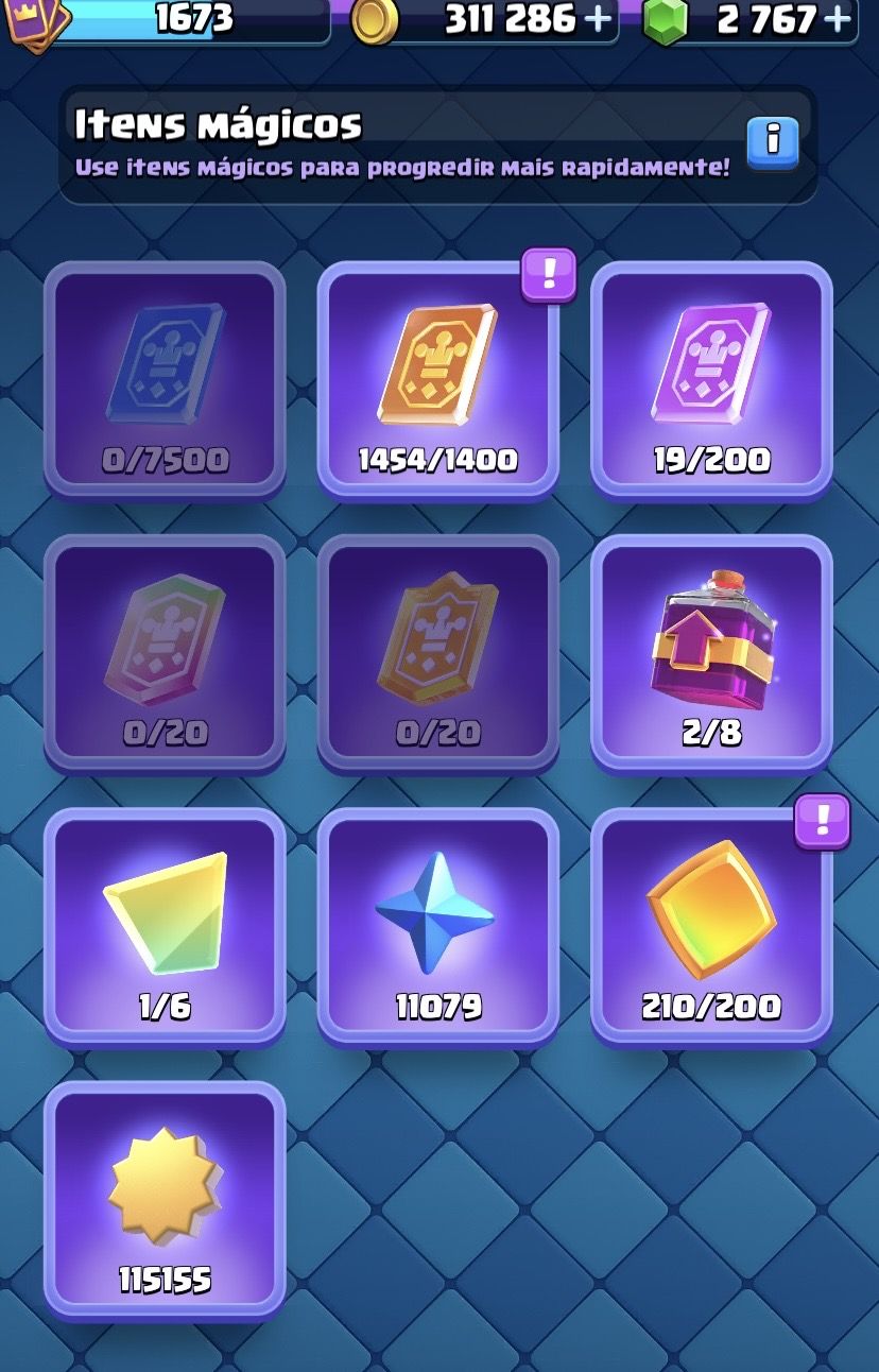 Conta de clash de 14k de troféus