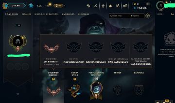 CONTA LOL BRONZE 1