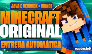 MINECRAFT ORIGINAL [ENTREGA AUTOMÁTICA] JAVA + BEDROCK ORIGINAL + BRINDE
