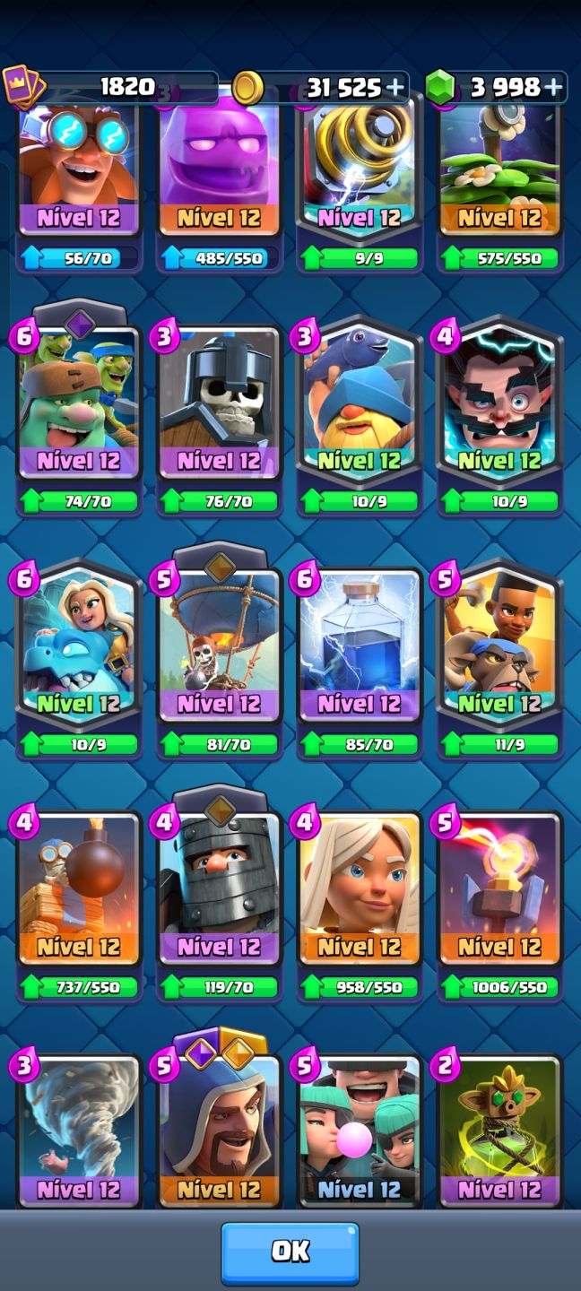 Conta Clash Royale!!!